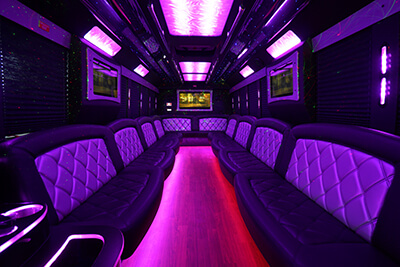 Party buses for touring state of the art